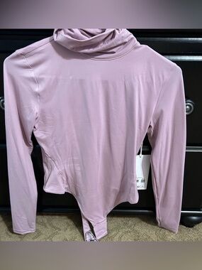 Wundermost Lululemon Turtleneck Bodysuit in Light Mauve